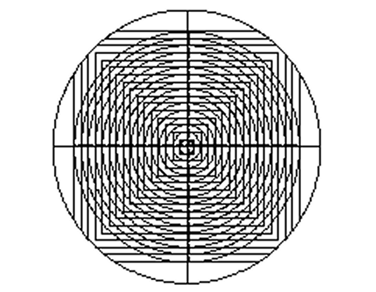 同心円同心角目盛付きミクロメーター